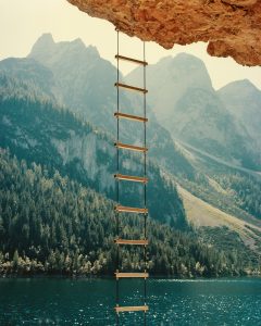 26. The Golden Ladder - Kata Geibl -From the series There is Nothing New under the Sun
